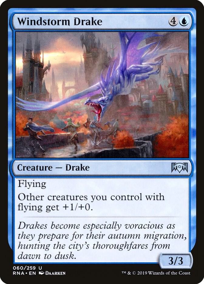 Windstorm Drake 60/259 (Ravnica Allegiance) 