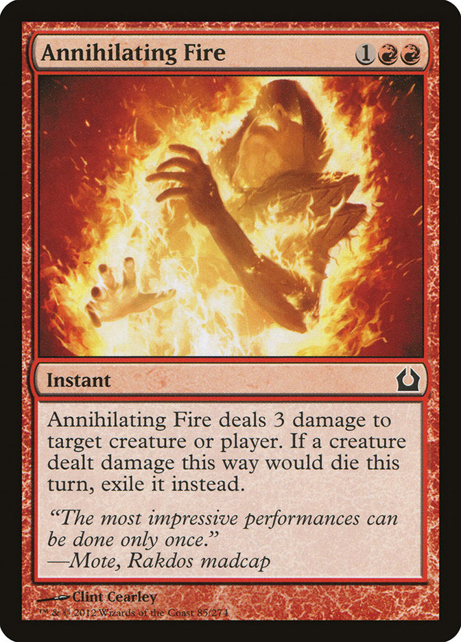 Annihilating Fire 85/274 (Return to Ravnica) 