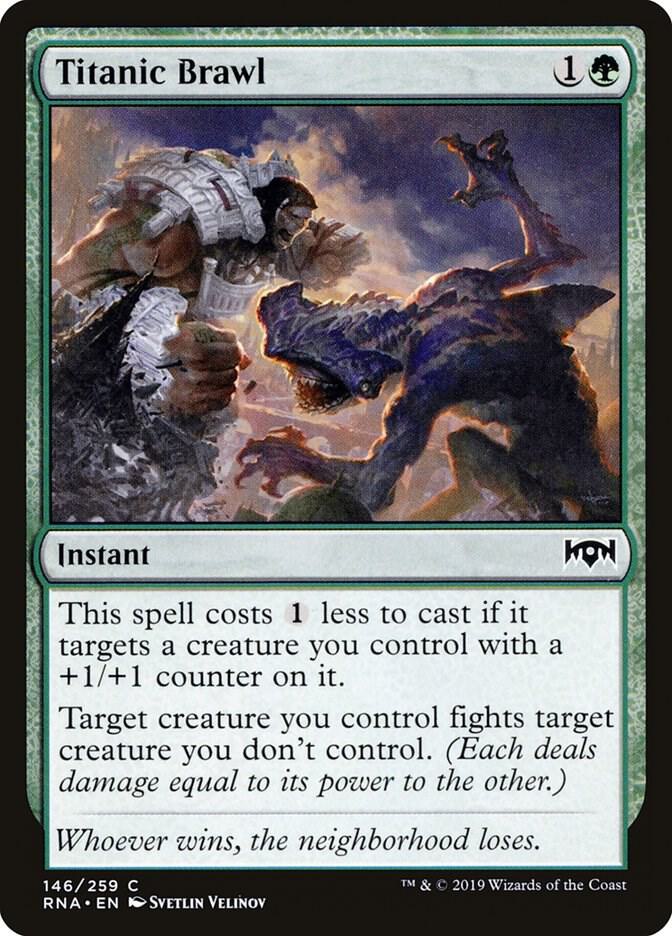 Titanic Brawl 146/259 (Ravnica Allegiance) 