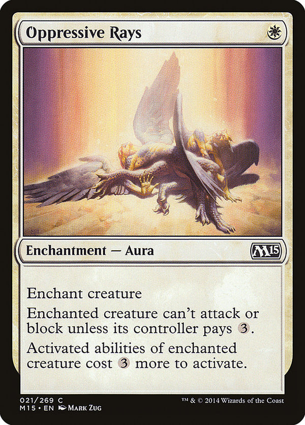 Oppressive Rays 21 (Magic 2015 (M15)) 