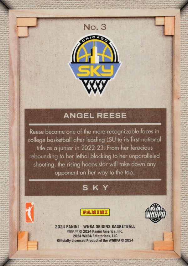ANGEL REESE - Panini Origins - RC BLANK SLATE