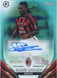 CLARENCE SEEDORF - Topps Chrome 2023/24 - AUTO /199