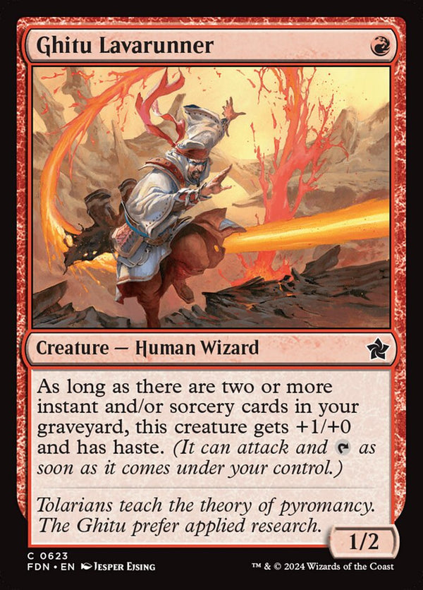 Ghitu Lavarunner 623/291 (Foundations) 