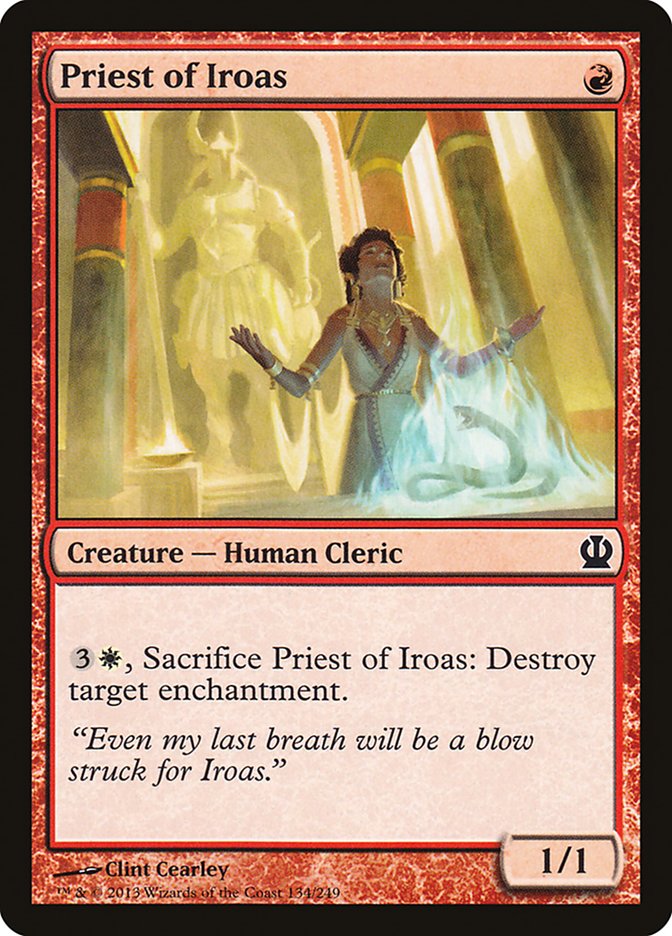 Priest of Iroas 134/249 (Theros) 
