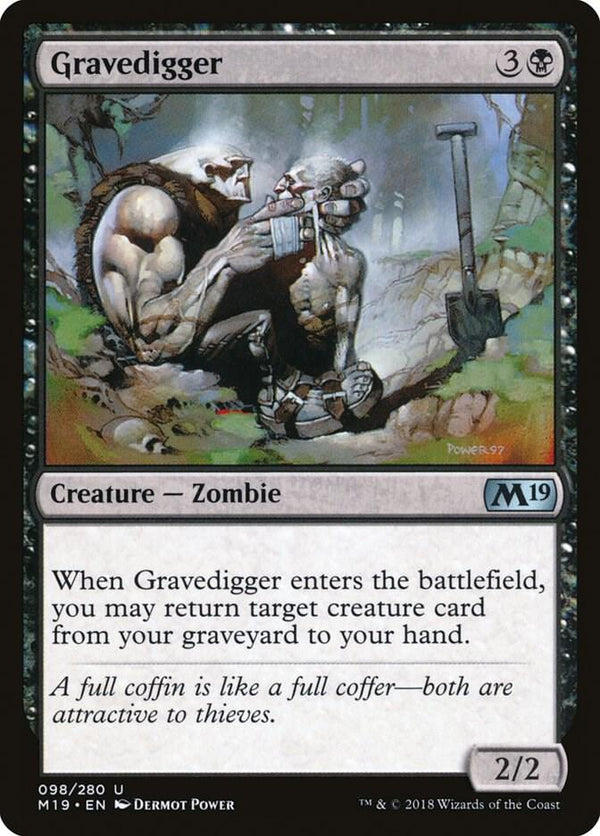 Gravedigger 98/280 (Core Set 2019) 