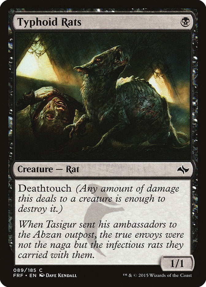 Typhoid Rats 89/185 (Fate Reforged) 