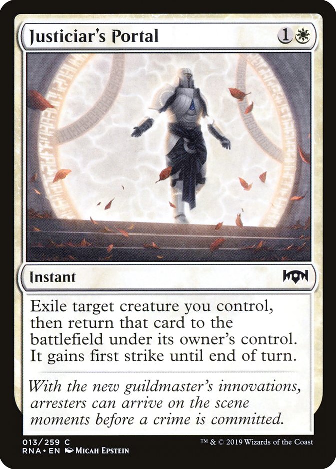 Justiciar's Portal 13/259 (Ravnica Allegiance) 