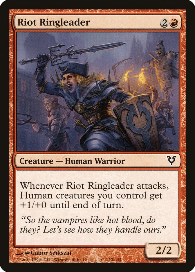 Riot Ringleader 152/244 (Avacyn Restored) 