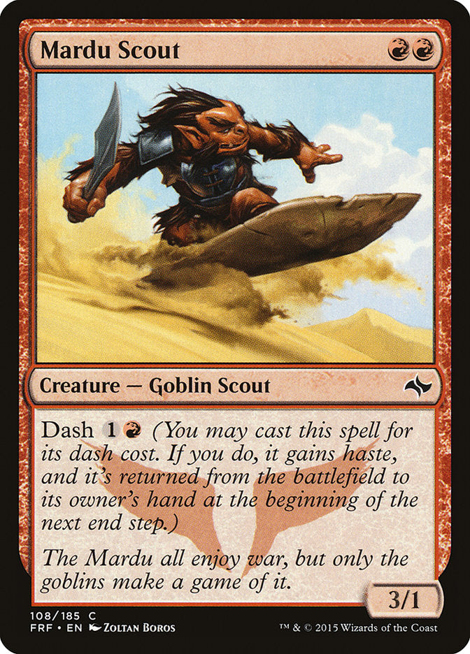 Mardu Scout 108/185 (Fate Reforged) 