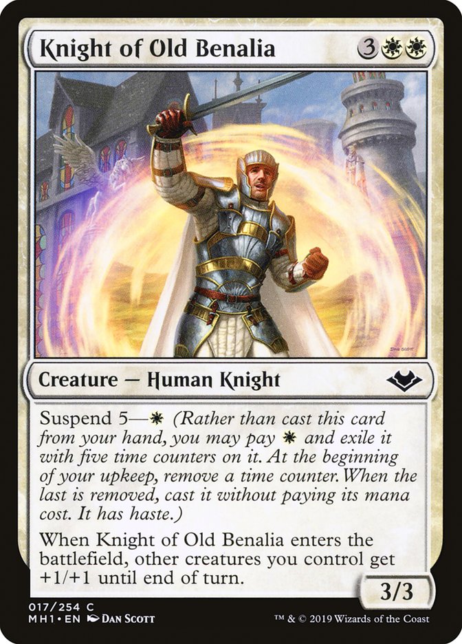 Knight of Old Benalia 17/254 (Modern Horizons) 