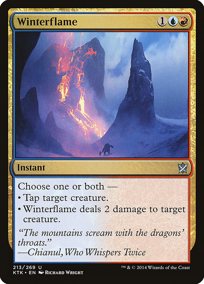 Winterflame 213 (Khans of Tarkir) 