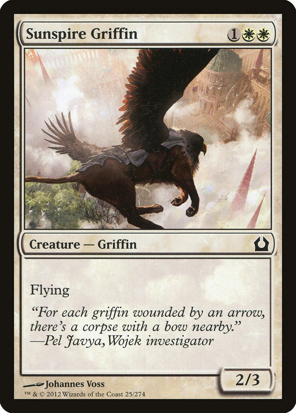 Sunspire Griffin 25/274 (Return to Ravnica) 