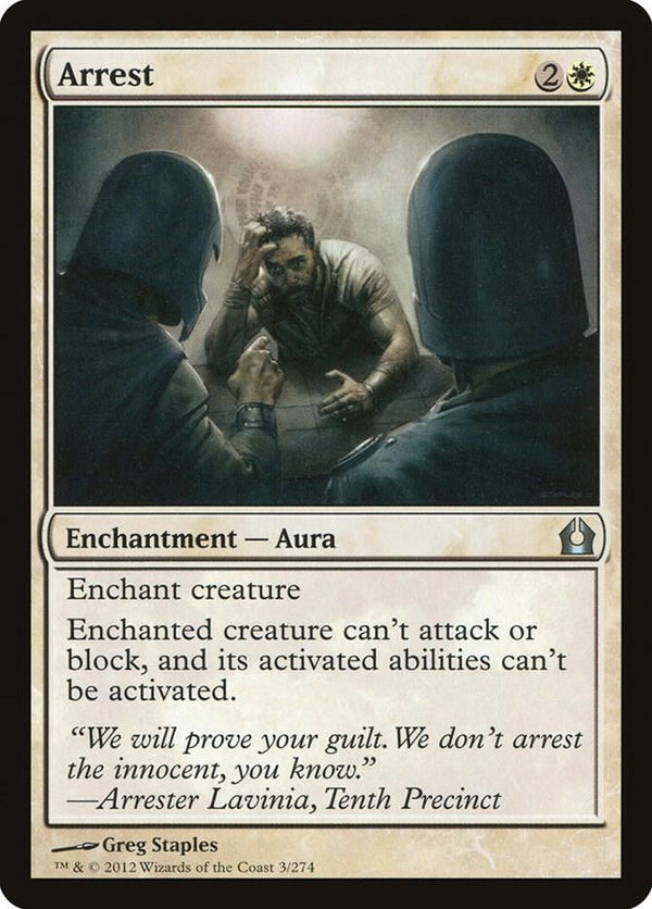 Arrest 3/274 (Return to Ravnica) 