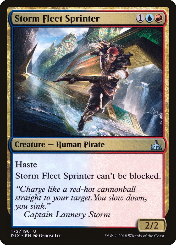 Storm Fleet Sprinter 172/196 (Rivals of Ixalan) 
