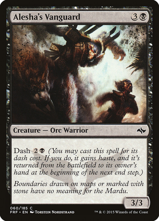 Alesha's Vanguard 60/185 (Fate Reforged) 