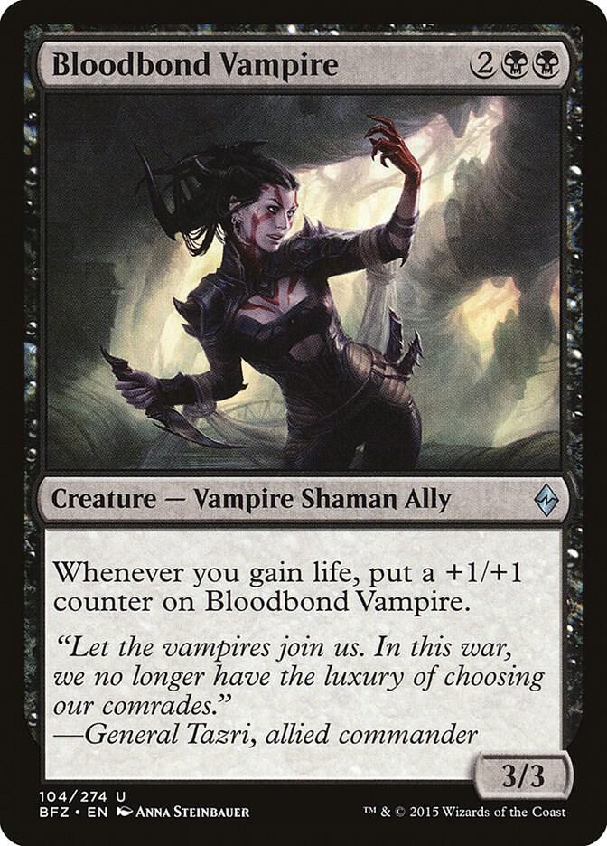 Bloodbond Vampire 104 (Battle for Zendikar) 