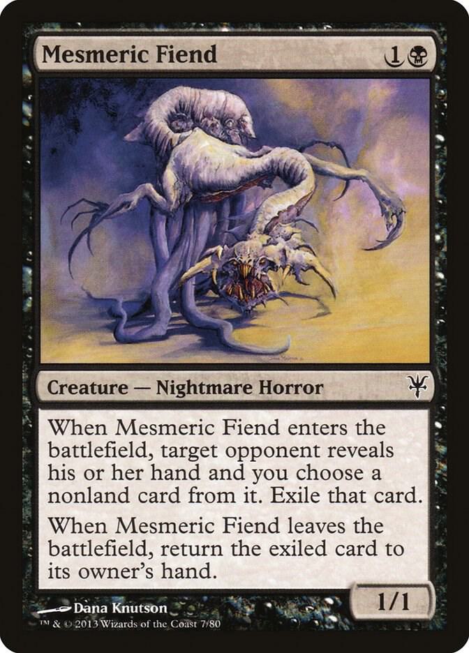 Mesmeric Fiend 7/80 (Duel Decks: Sorin vs. Tibalt) 