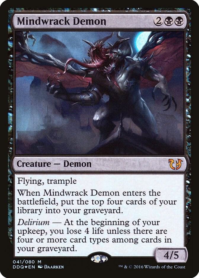 Mindwrack Demon 41/80 (Duel Decks: Blessed vs. Cursed)  - Foil