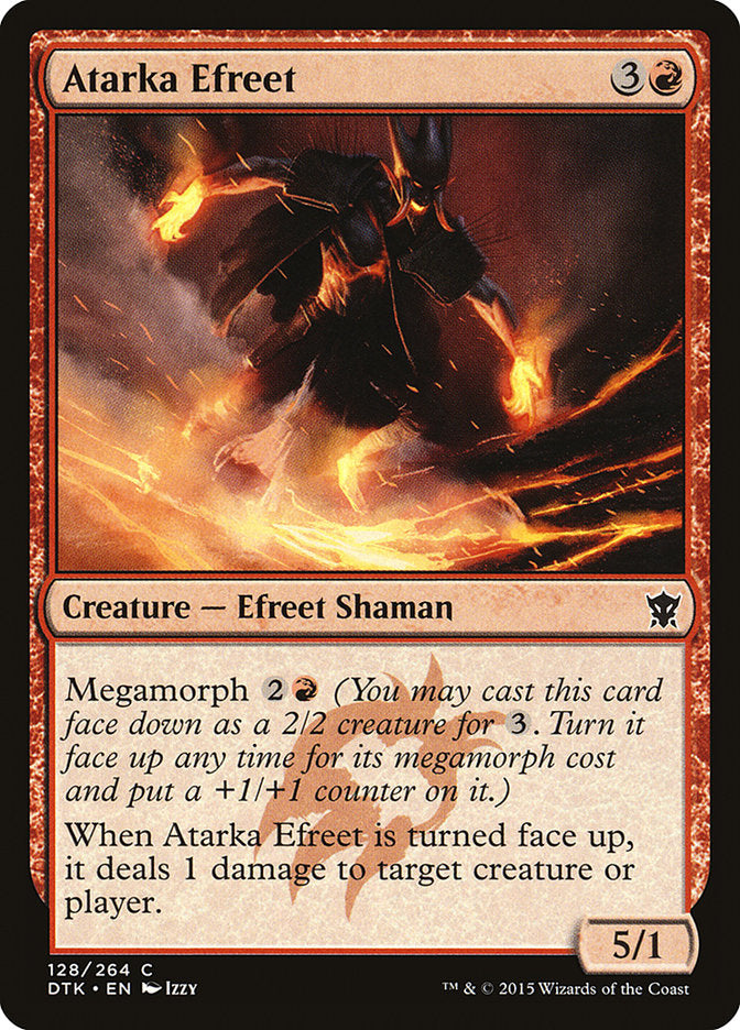 Atarka Efreet 128/264 (Dragons of Tarkir) 