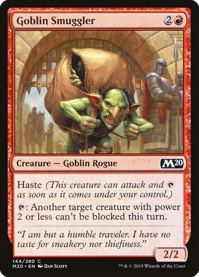 Goblin Smuggler 144/280 (Core Set 2020) 