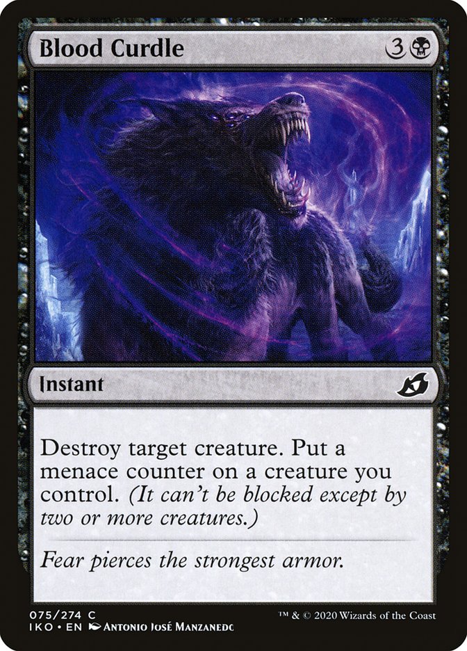 Blood Curdle 75/274 (Ikoria: Lair of Behemoths) 