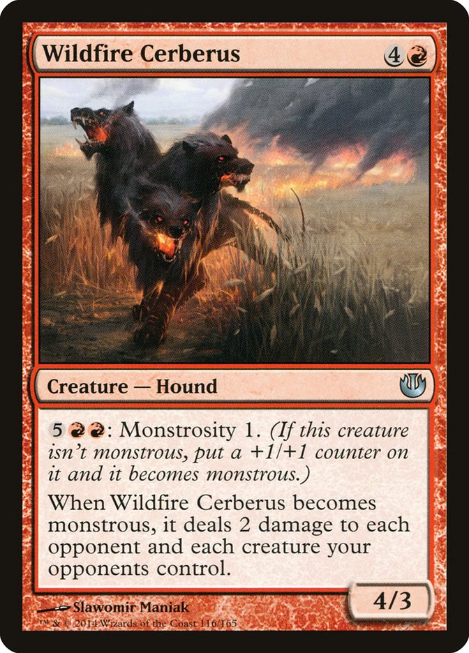 Wildfire Cerberus 116/165 (Journey Into Nyx) 