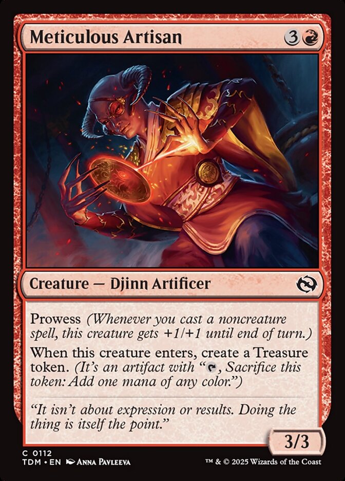 Meticulous Artisan 112/291 (Tarkir: Dragonstorm) 