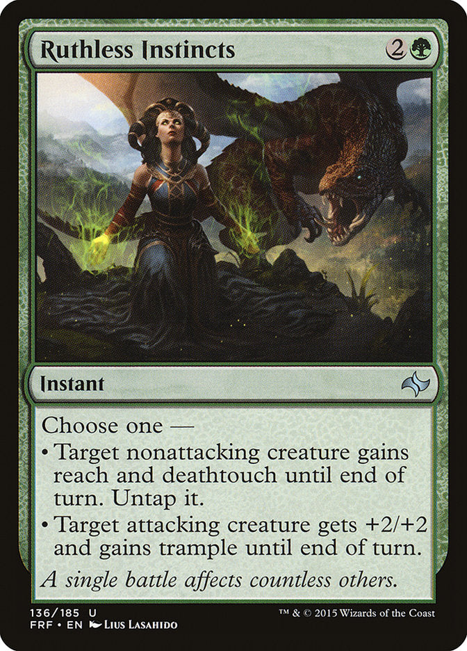 Ruthless Instincts 136/185 (Fate Reforged) 
