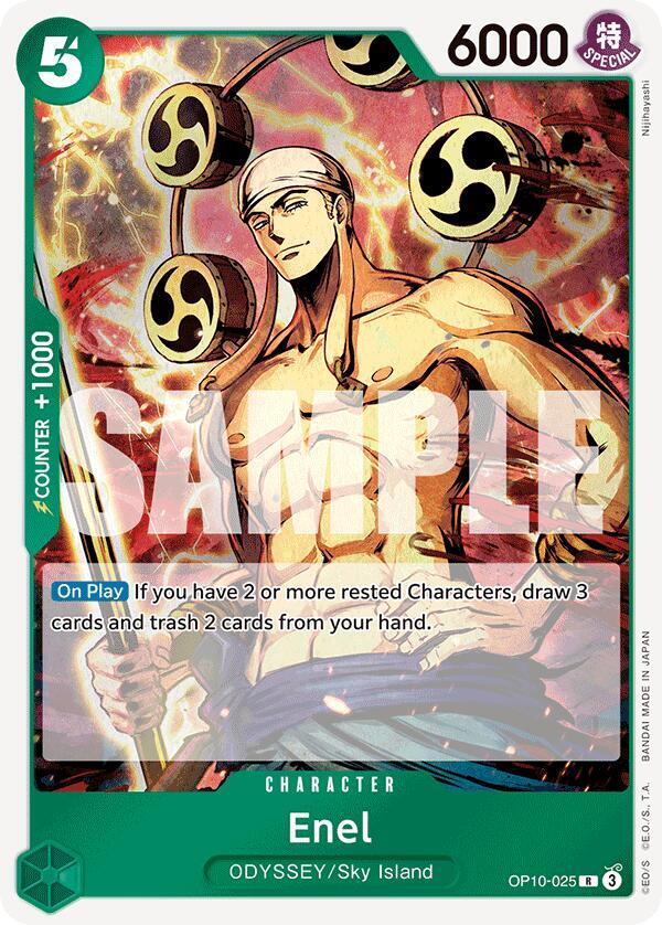 Enel OP10-025 (Royal Blood)  - Foil