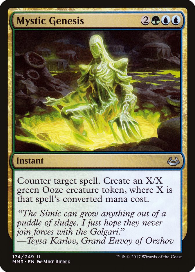 Mystic Genesis 174/249 (Modern Masters 2017) 