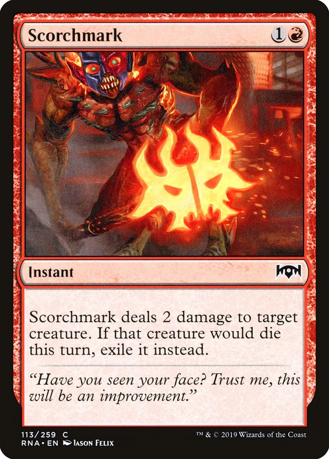 Scorchmark 113/259 (Ravnica Allegiance) 