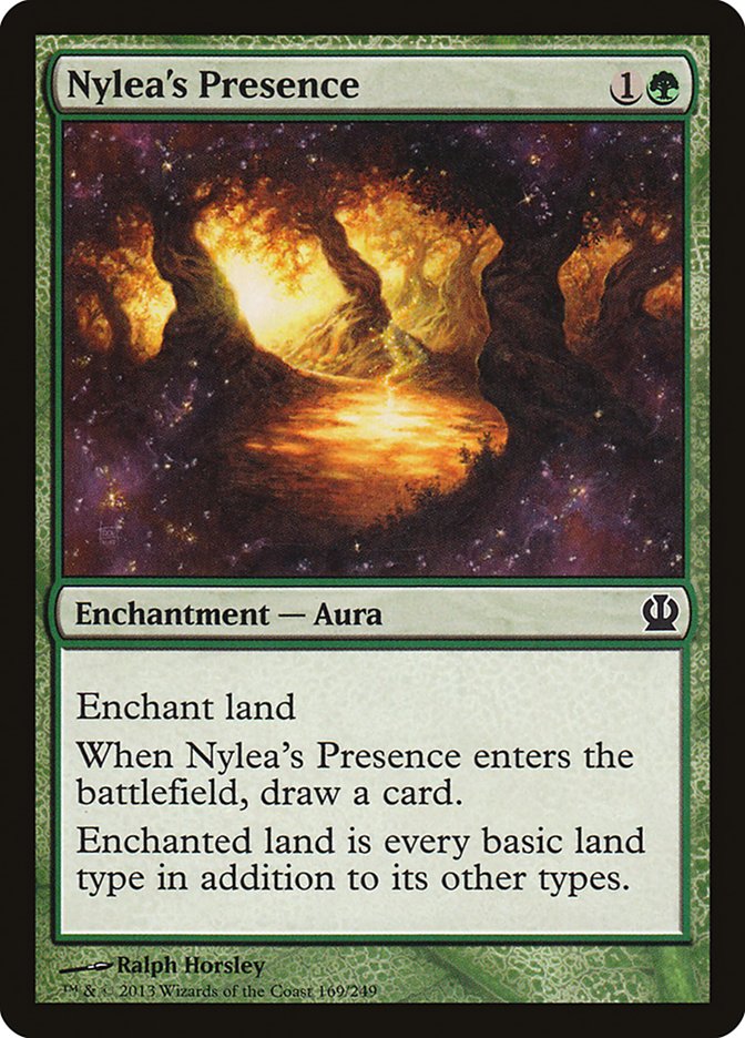 Nylea's Presence 169/249 (Theros)  - Foil