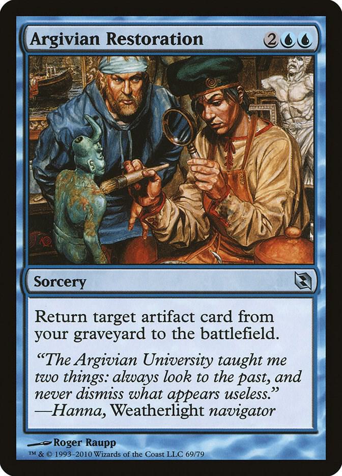 Argivian Restoration 69/79 (Duel Decks: Elspeth vs. Tezzeret) 