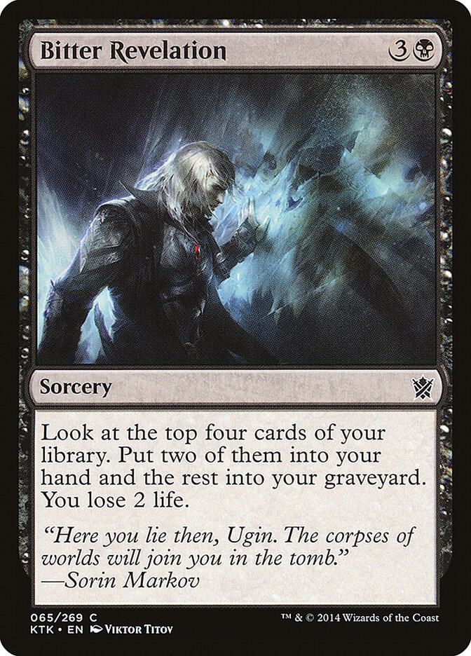 Bitter Revelation 65/269 (Khans of Tarkir) 