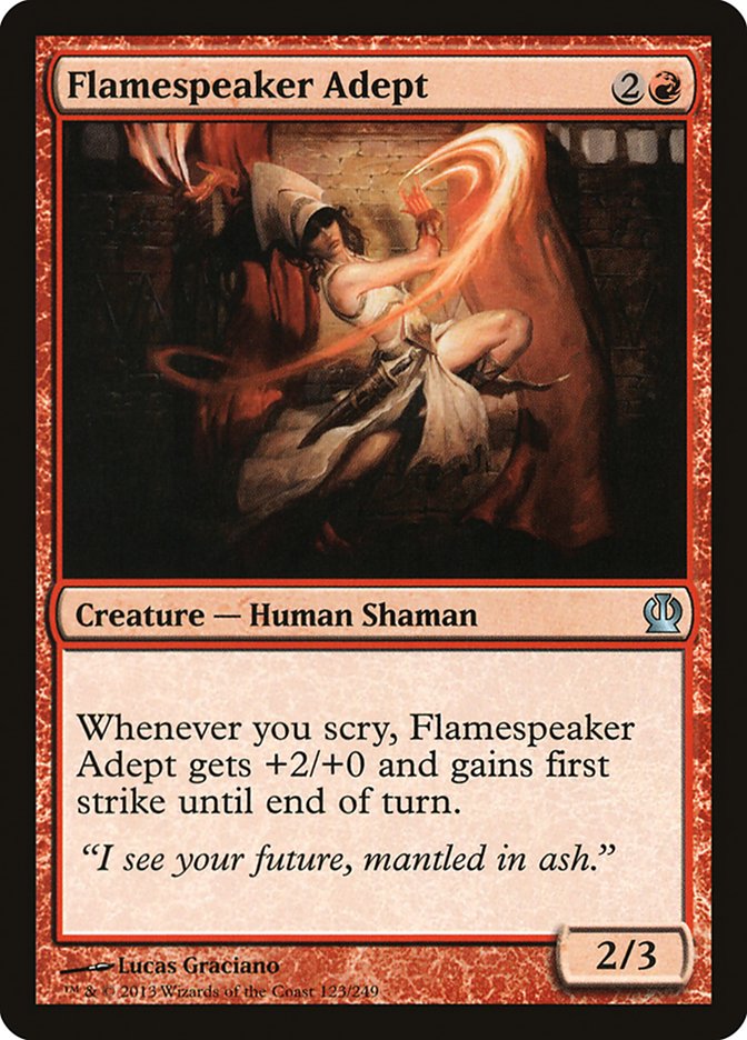Flamespeaker Adept 123 (Theros) 