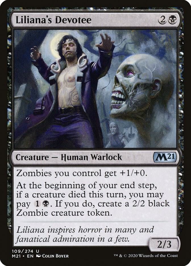 Liliana's Devotee 109/274 (Core Set 2021) 