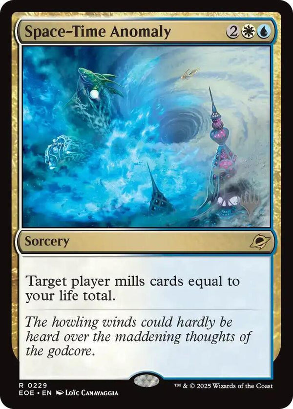 Space Time Anomaly 229p/160 (Promo Pack: Edge of Eternities)  - Foil