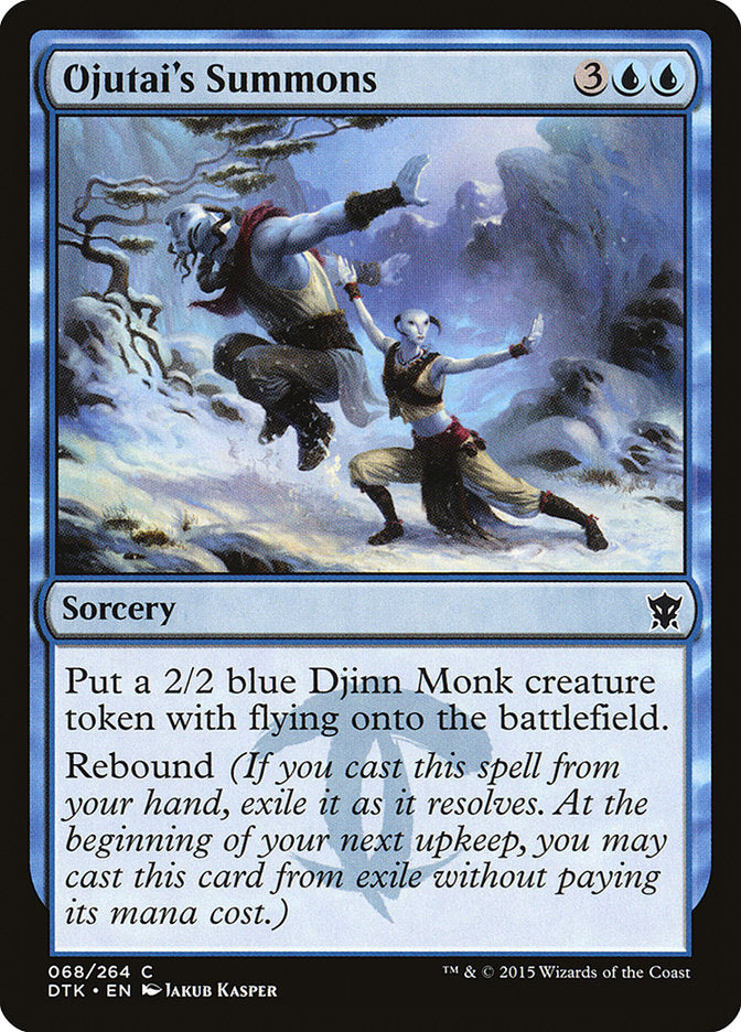 Ojutai's Summons 68/264 (Dragons of Tarkir)  - Foil