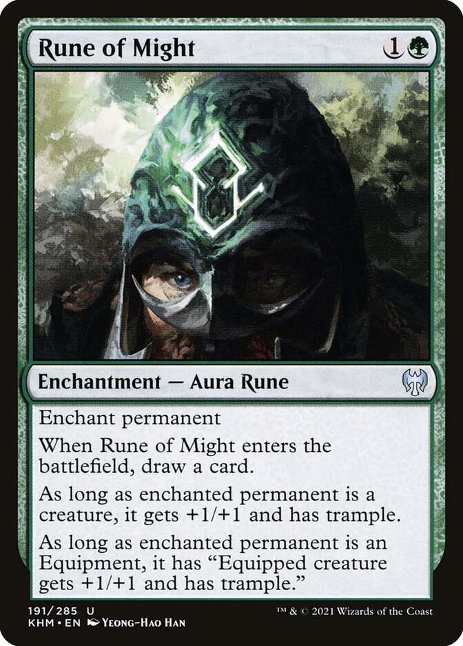 Rune of Might 191/285 (Kaldheim) 