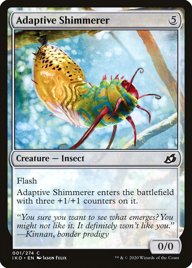 Adaptive Shimmerer 1 (Ikoria: Lair of Behemoths)  - Foil
