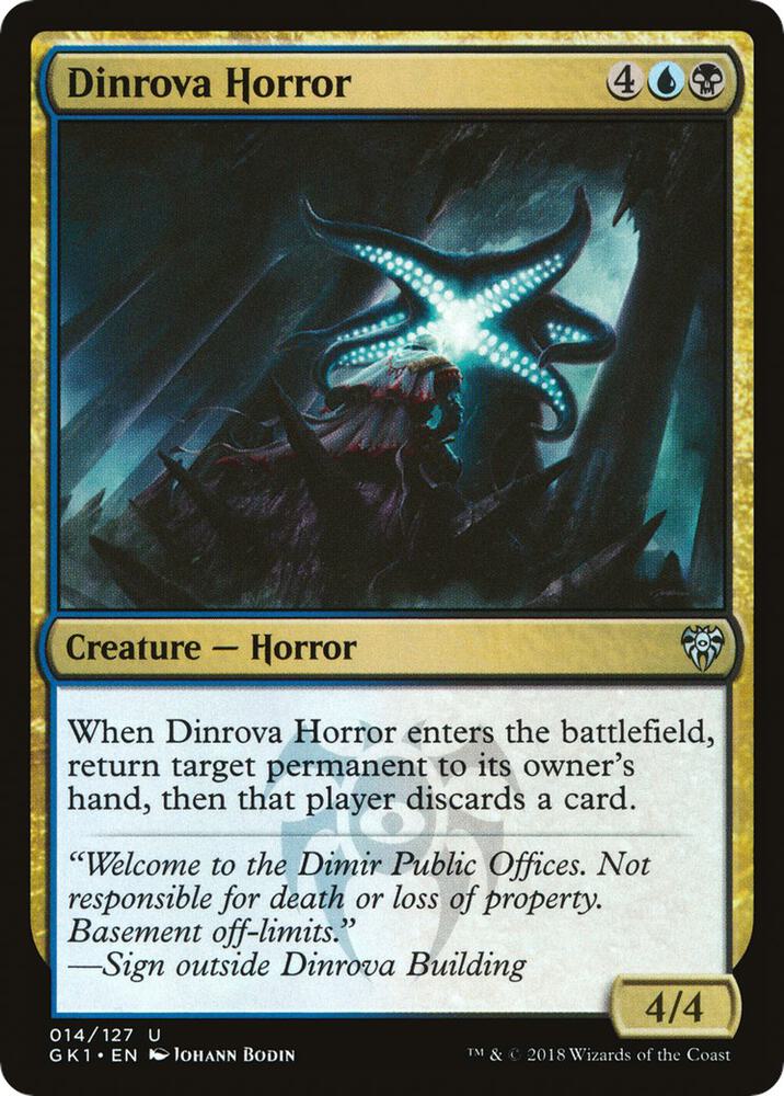 Dinrova Horror 14/127 (Guilds of Ravnica: Guild Kits) 