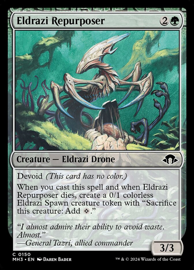 Eldrazi Repurposer 150/319 (Modern Horizons 3) 