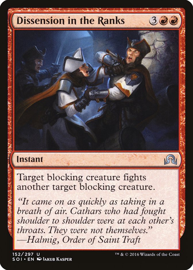 Dissension in the Ranks 152/297 (Shadows over Innistrad) 