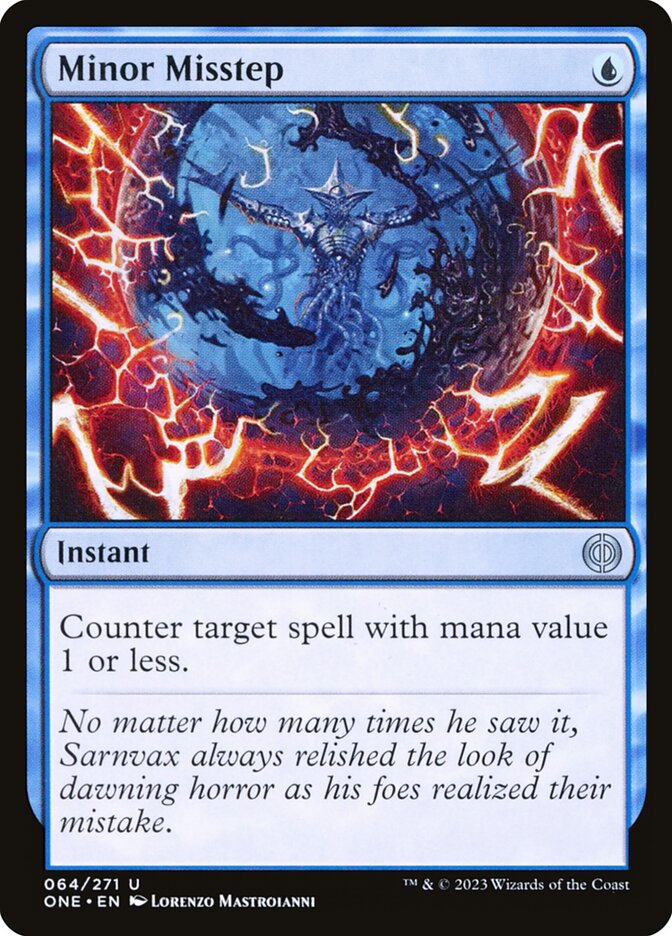 Minor Misstep 64/271 (Phyrexia: All Will Be One) 