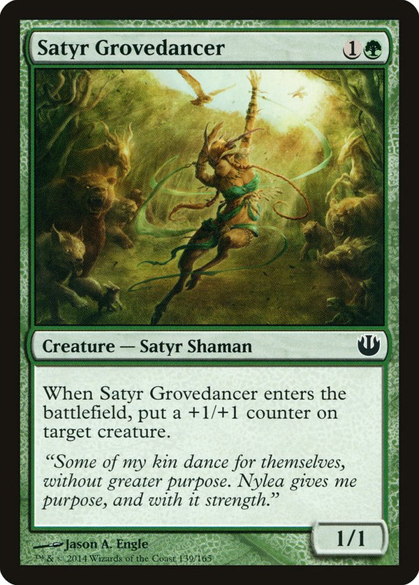 Satyr Grovedancer 139/165 (Journey Into Nyx) 