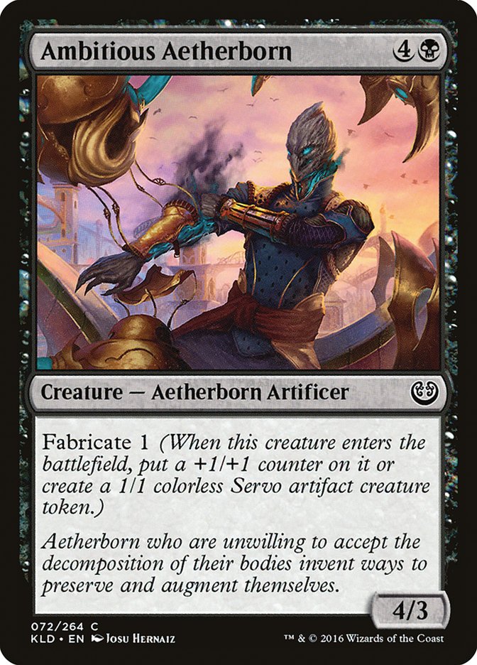 Ambitious Aetherborn 72/264 (Kaladesh) 