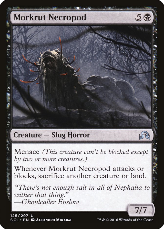 Morkrut Necropod 125/297 (Shadows over Innistrad) 