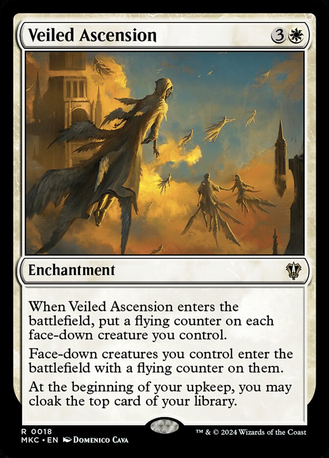 Veiled Ascension 18/311 (Commander: Murders at Karlov Manor) 