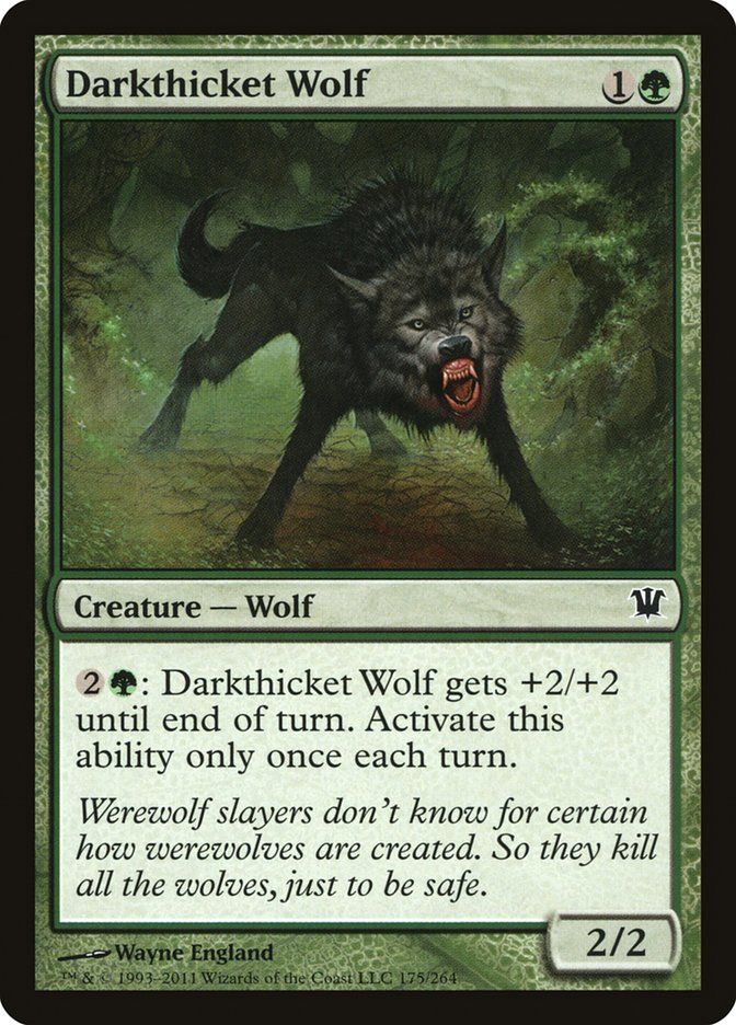 Darkthicket Wolf 175/264 (Innistrad) 