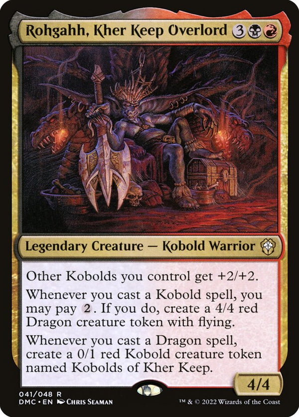 Rohgahh, Kher Keep Overlord 41/50 (Commander: Dominaria United)  - Foil